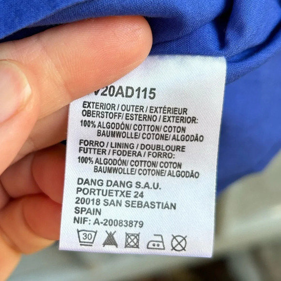 indi &  cold Broderie Anglaise Midi dress, size Large - Picture 8 of 9